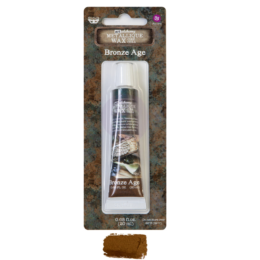 BRONZE AGE WAX - Art Alchemy - Metallique Wax - .68 oz. ( 20 ml)