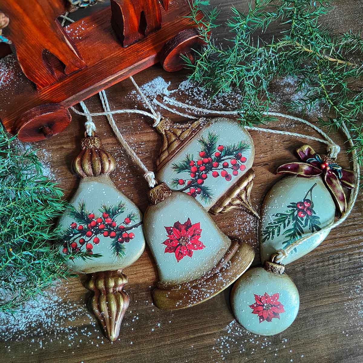 BRIGHT BAUBLES - Decor Moulds® – 1 pc, 5″x10″x8mm