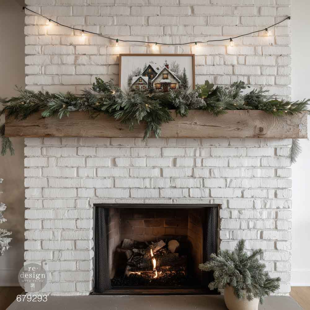 COZY COUNTRY CHRISTMAS - A3 Decoupage Fiber Pack - 2 sheets, 11.7″x16.5″