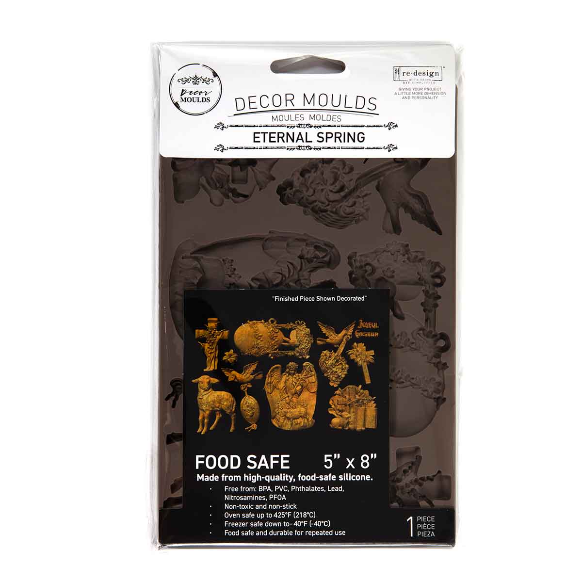 ETERNAL SPRING – Decor Moulds® - 1 pc, 5″x8″x8mm