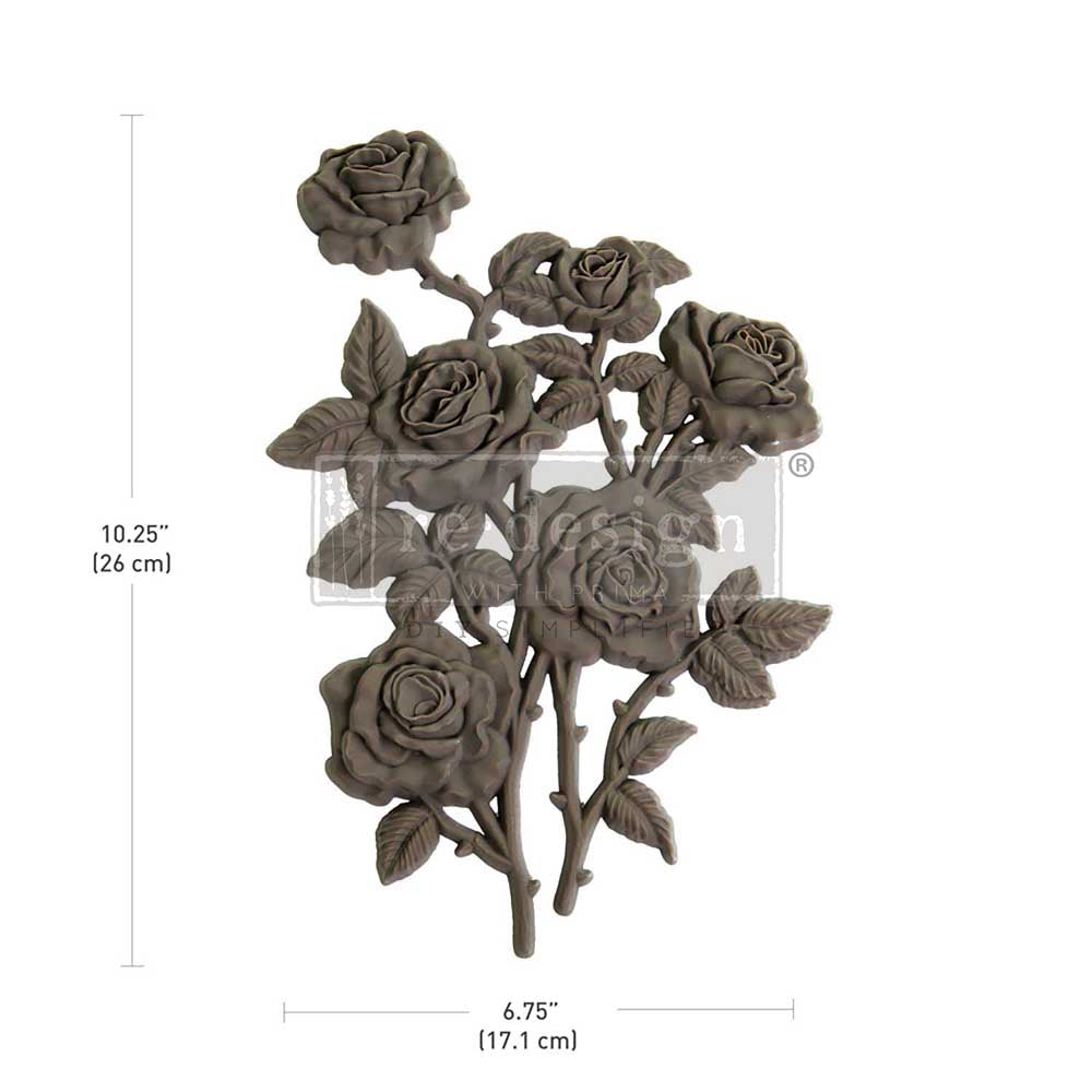 ETHERAL BOUQUET - DECOR POLY – 1 pc, 10.25″x6.75″
