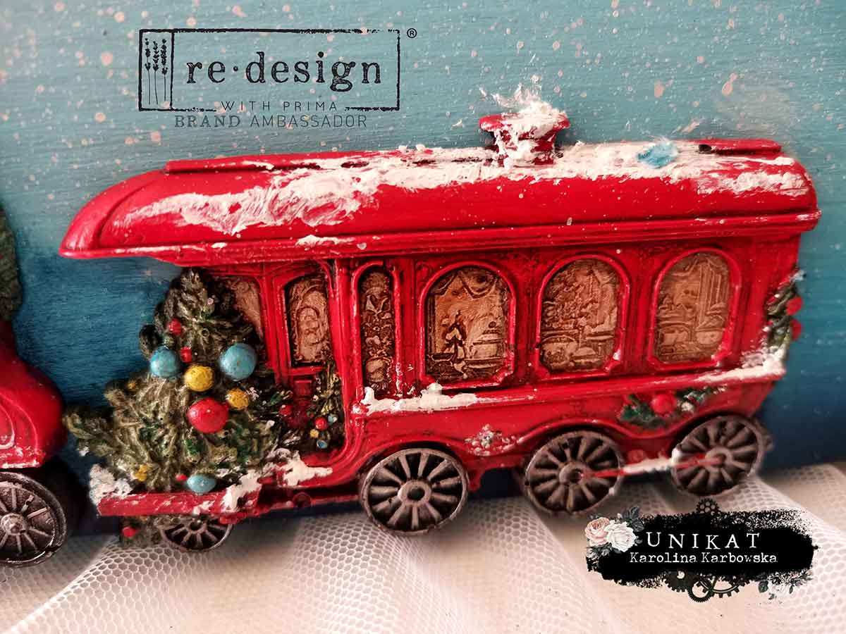 THE JOLLY EXPRESS - REDESIGN DECOR MOULDS- 1 pc, 5″x10″x8mm