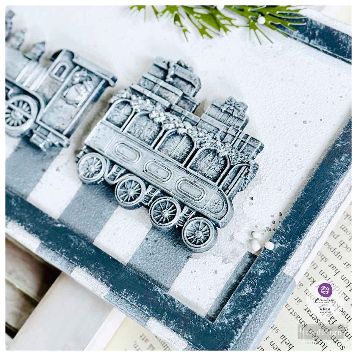 THE JOLLY EXPRESS - REDESIGN DECOR MOULDS- 1 pc, 5″x10″x8mm