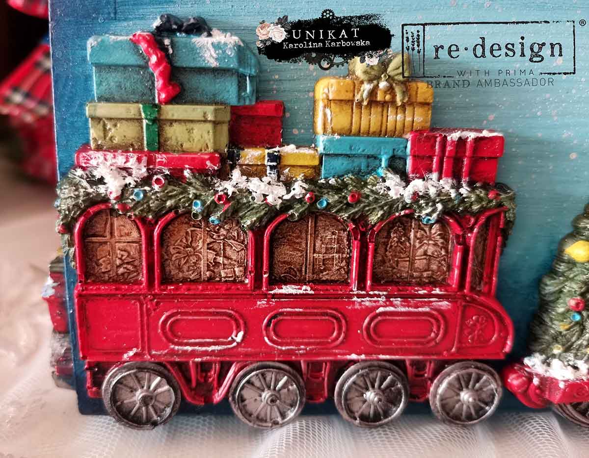 THE JOLLY EXPRESS - REDESIGN DECOR MOULDS- 1 pc, 5″x10″x8mm