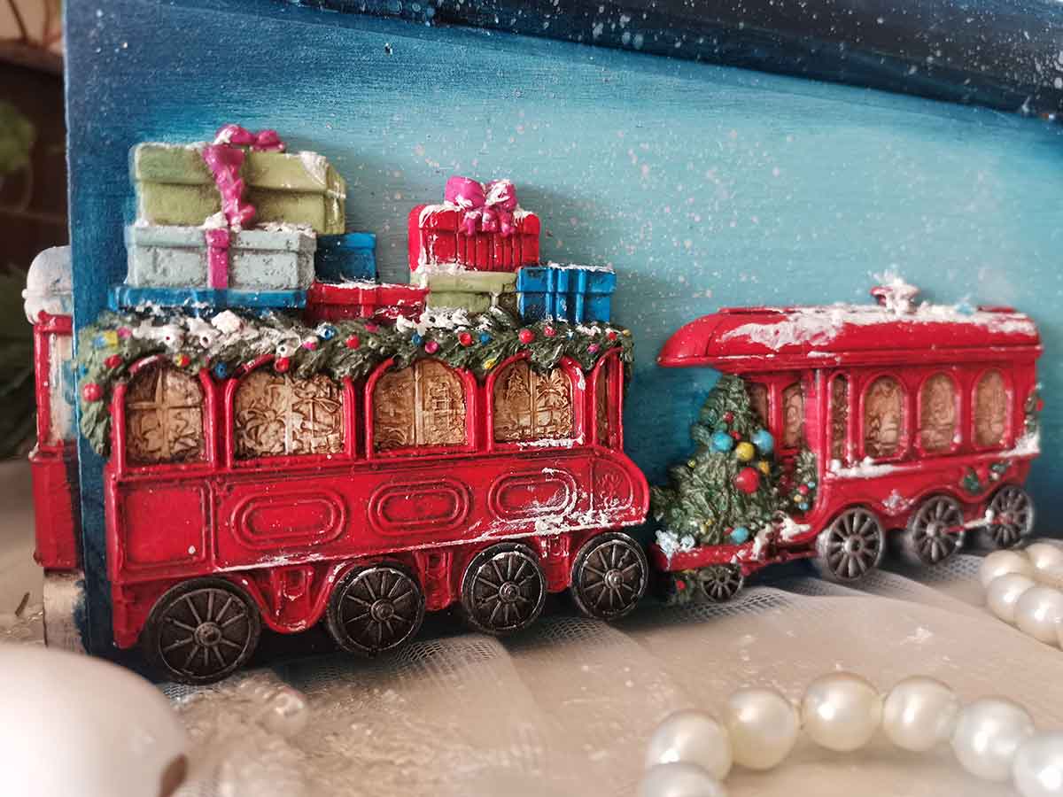 THE JOLLY EXPRESS - REDESIGN DECOR MOULDS- 1 pc, 5″x10″x8mm