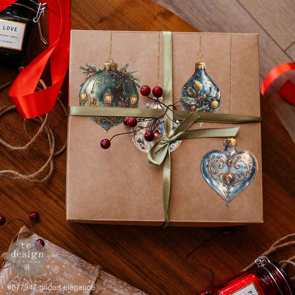 GILDED ELEGANCE - Middy Transfers® - – 3 sheets + 1 bonus sheet, 8.5″x11″