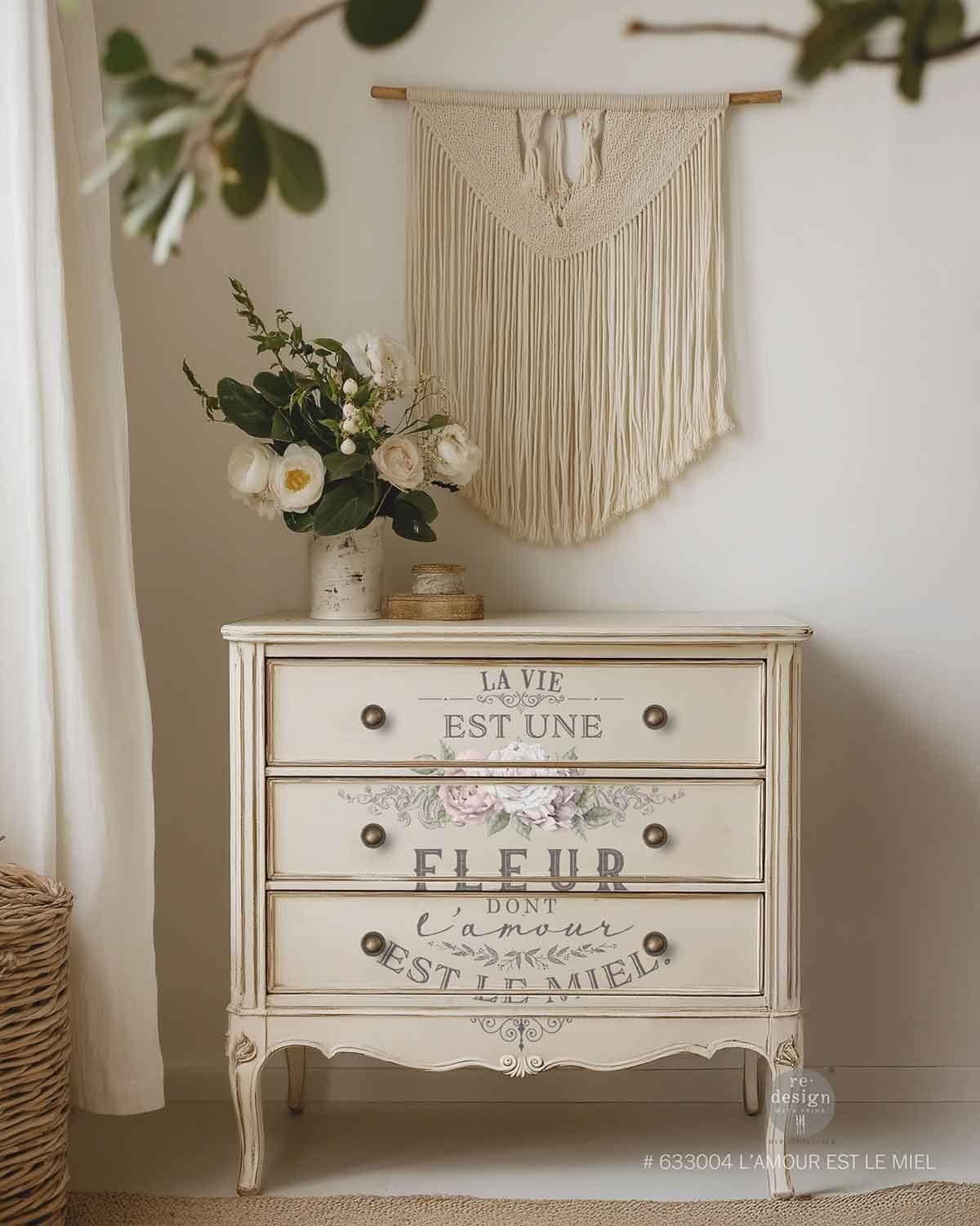 L'AMOUR EST LE MIEL - Redesign Décor Transfers®