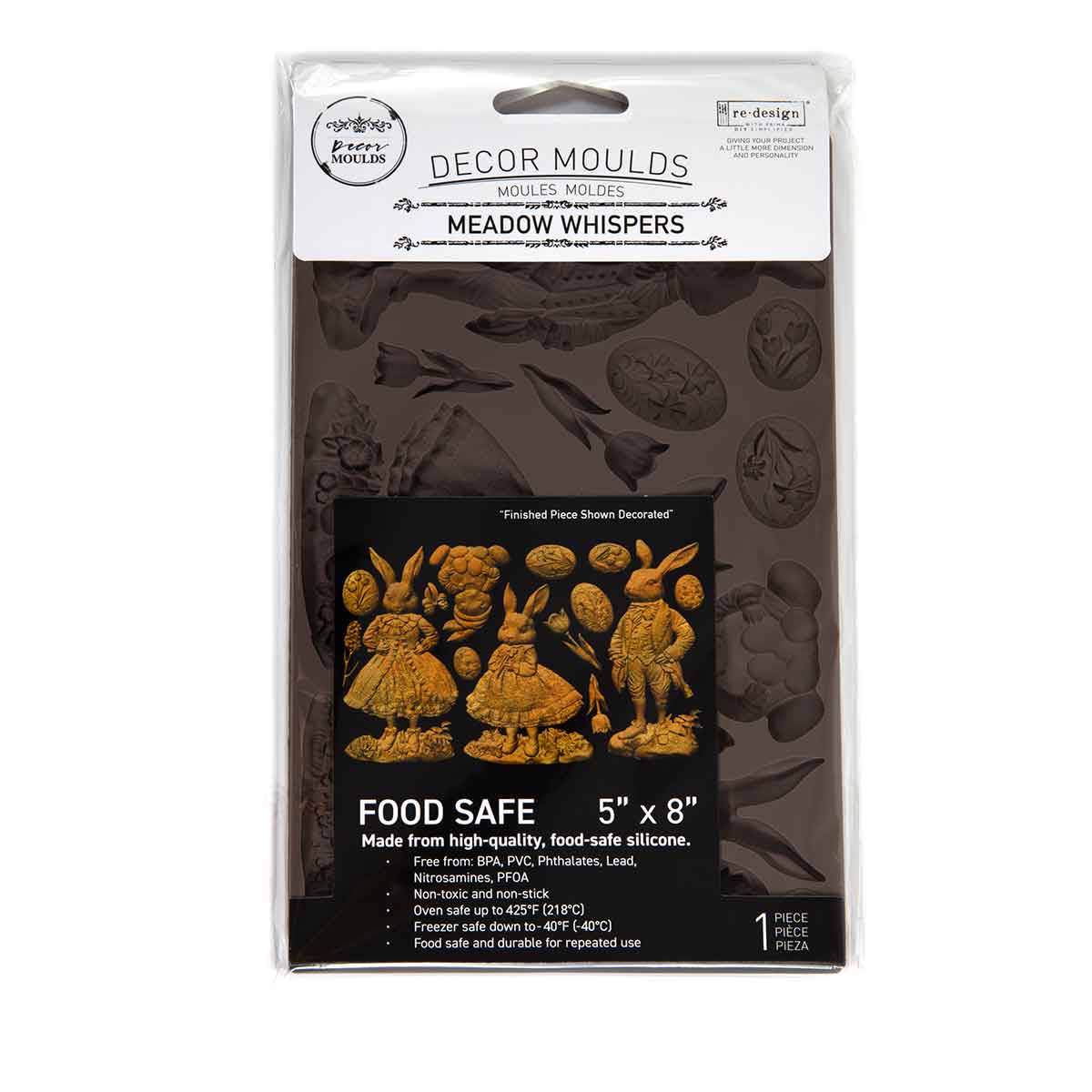 MEADOW WHISPERS - Decor Moulds® – 1 pc, 5″x8″x8mm