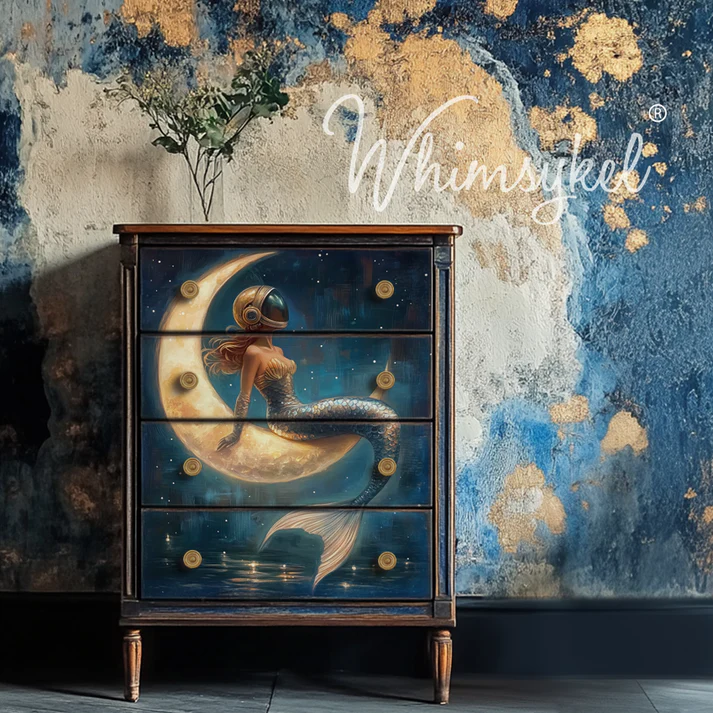 MERMAID DREAMS - WHIMSYKEL DREAMS - 21" BY 29"