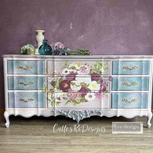 MORNING PURPLE - LARGE DECOR TRANSFER - REDESIGN WITH PRIMA