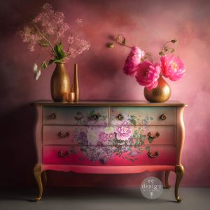 MORNING PURPLE - LARGE DECOR TRANSFER - REDESIGN WITH PRIMA