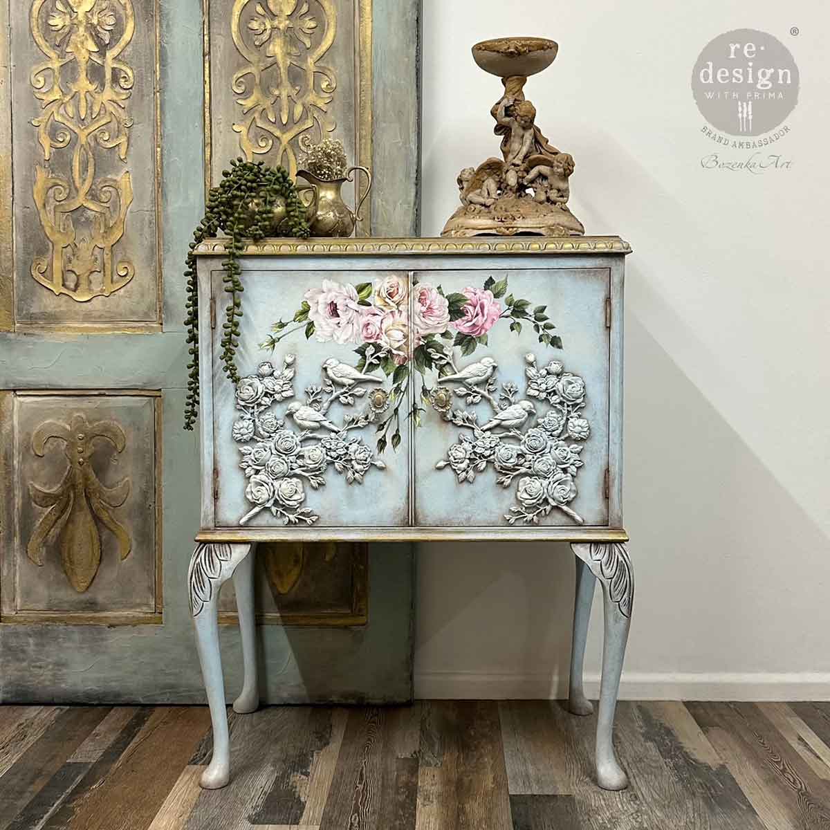 SERENE PERCH (RIGHT) - DECOR POLY – 1 pc, 10″x9″