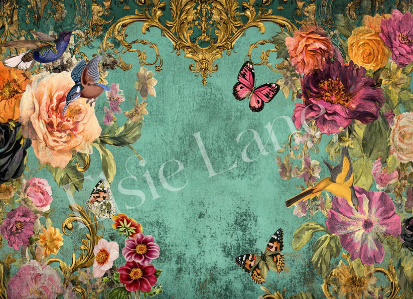 PETALICIOUS - ELSIE LANE DECOUPAGE TISSUE PAPER - 18LB - 29" BY 21"