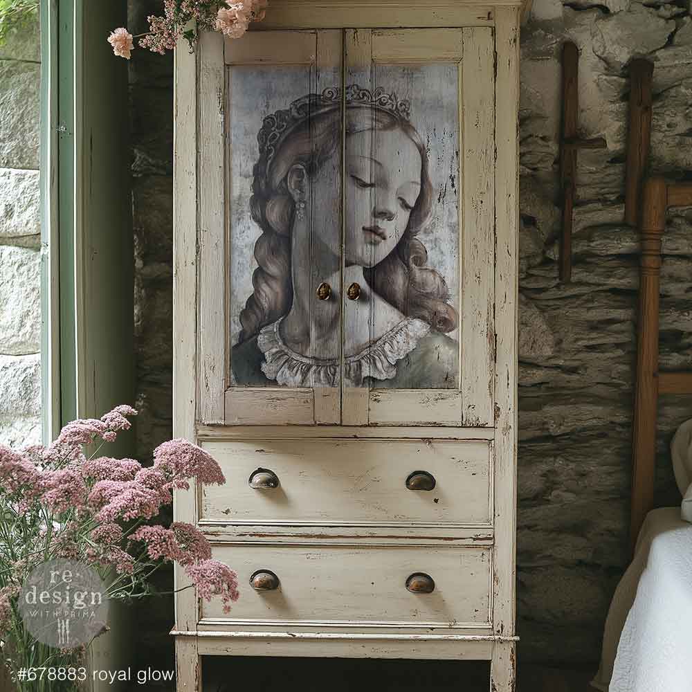 ROYAL GLOW – 1 sheet, 23.4″x33.1″ - A1 Decoupage Fiber