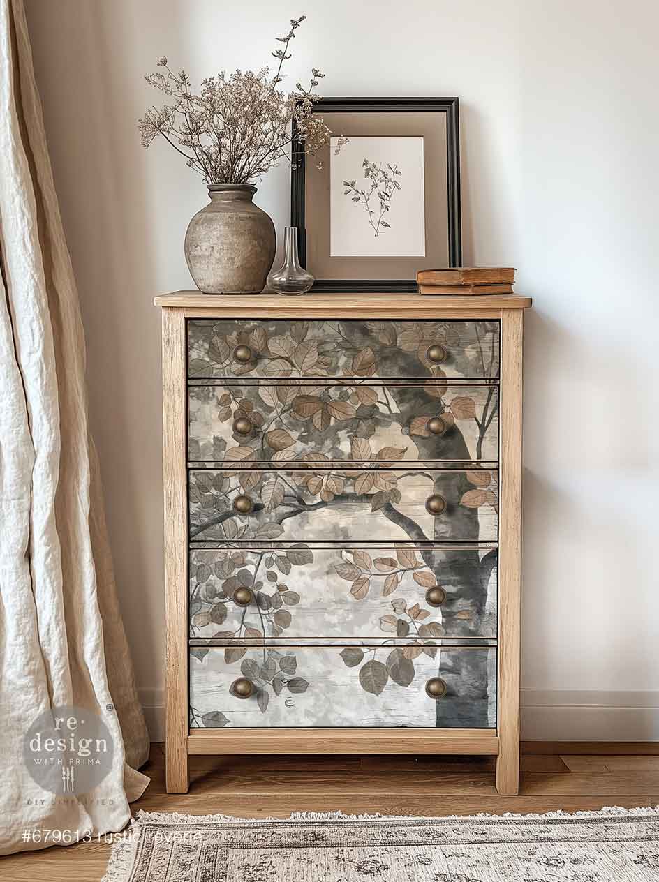 RUSTIC REVERIE  – 1 sheet, 23.4″x33.1″ - A1 Decoupage Fiber