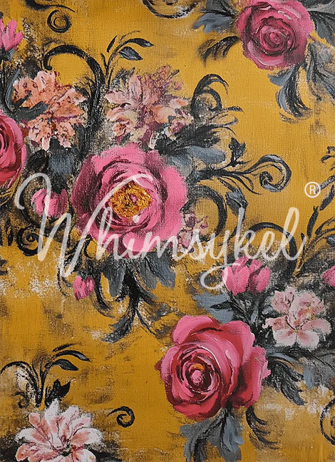 RUSTIC ROSEWOOD - WHIMSYKEL DESIGNS - 18 LB TISSUE PAPER - 21' BY 29'