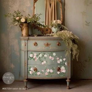 SALON DE DIANE -MAXI TRANSFER - 2 SHEETS - 12" BY 12 "