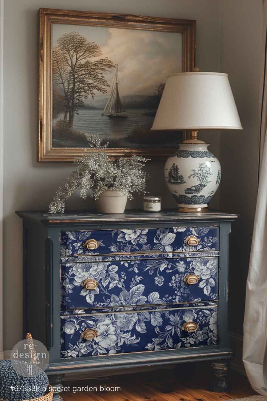 SECRET GARDEN BLOOM – 1 sheet, 23.4″x33.1″ - A1 Decoupage Fiber