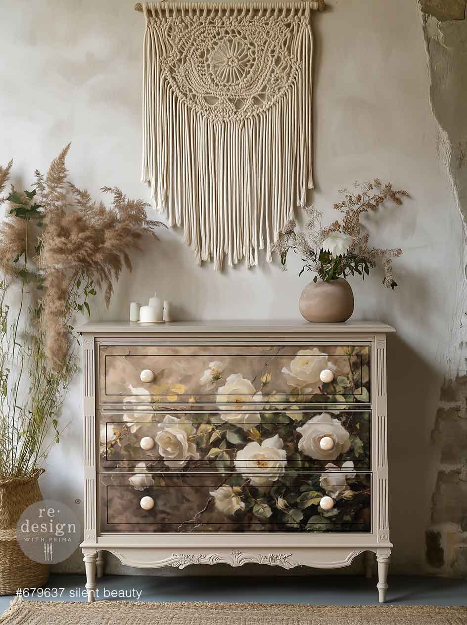 SILENT BEAUTY – 1 sheet, 23.4″x33.1″ - A1 Decoupage Fiber