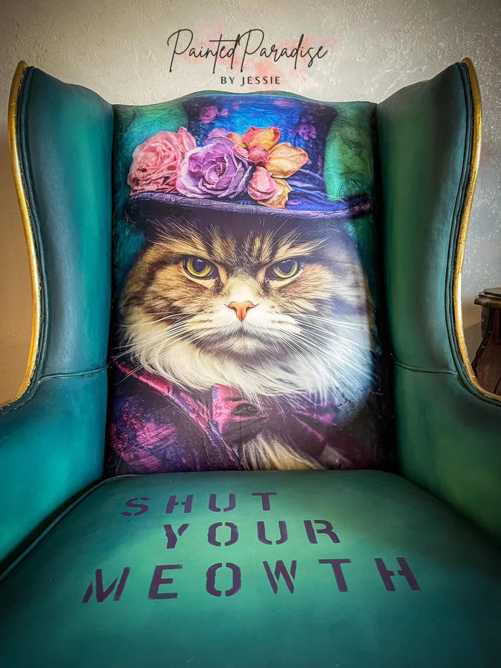 SOUR PUSS DECOUPAGE TISSUE PAPER - 21" X 29"