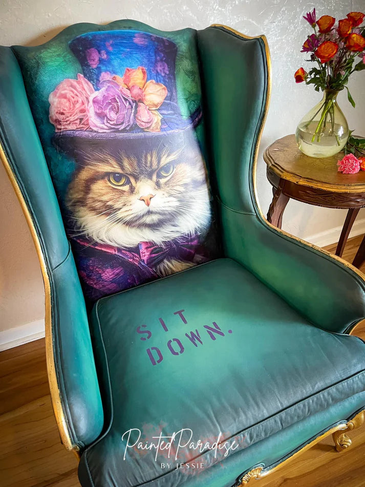SOUR PUSS DECOUPAGE TISSUE PAPER - 21" X 29"