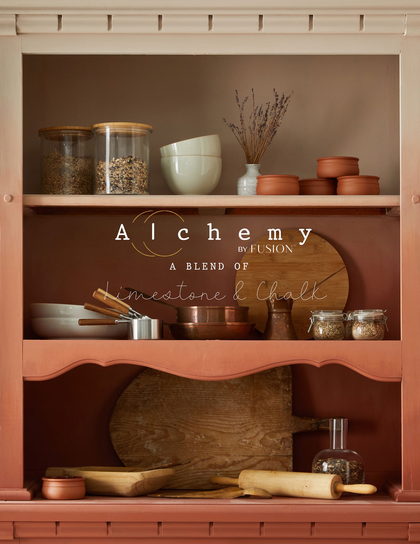 TERRACOTTA - ALCHEMY BY FUSION- CHALK STYLE PAINT