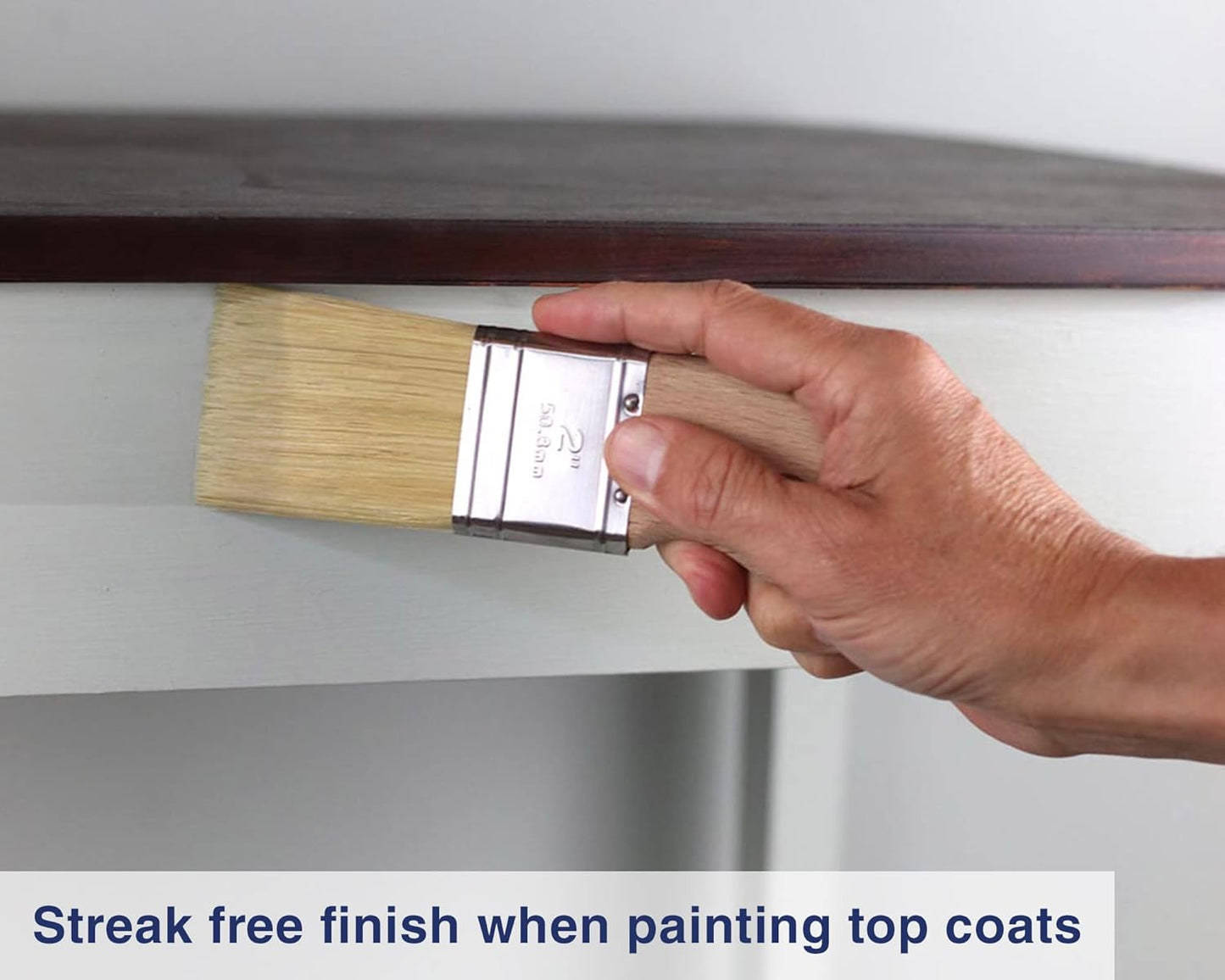 ZIBRA Palm Pro Top Coat Paintbrush- TC200LW - 2"