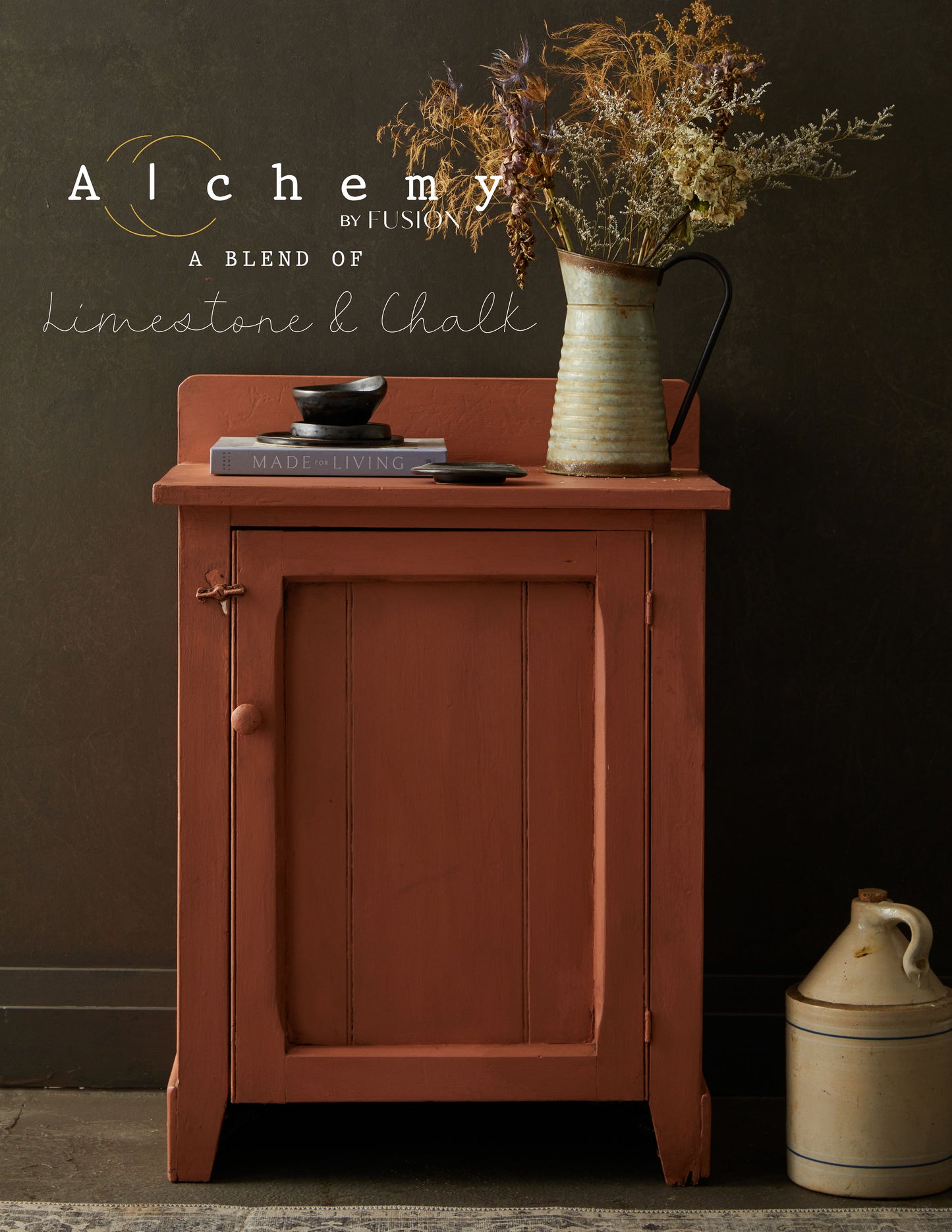 TERRACOTTA - ALCHEMY BY FUSION- CHALK STYLE PAINT