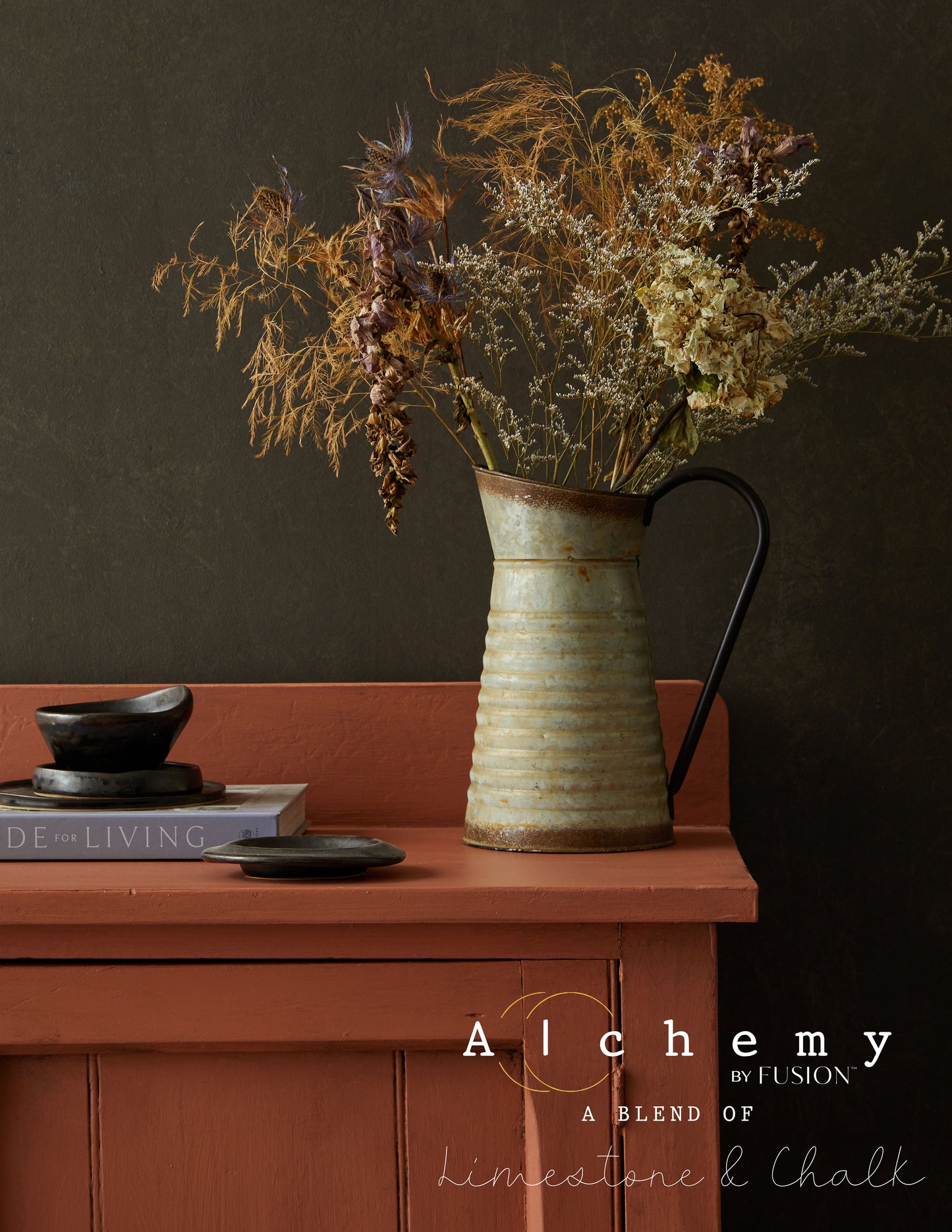TERRACOTTA - ALCHEMY BY FUSION- CHALK STYLE PAINT