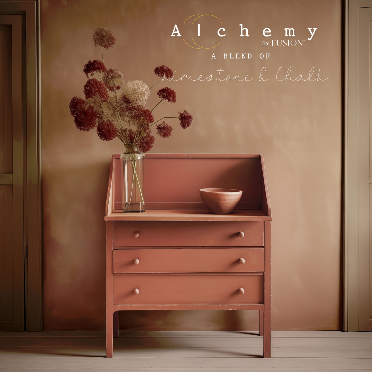 TERRACOTTA - ALCHEMY BY FUSION- CHALK STYLE PAINT