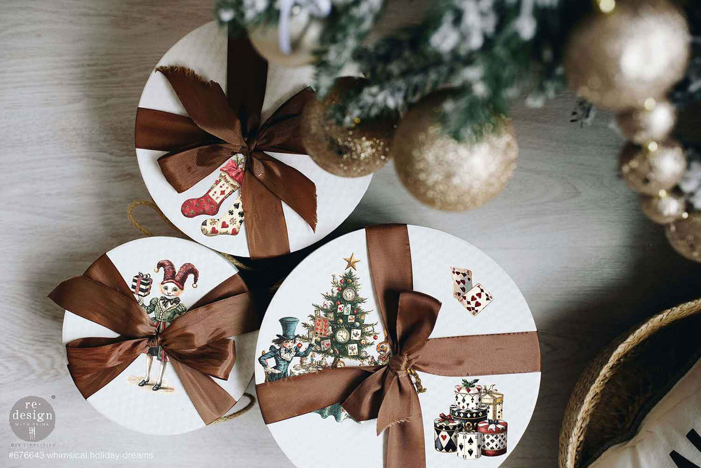 WHIMSICAL HOLIDAY DREAMS - Middy Transfers® – 3 sheets + 1 bonus sheet, 8.5″x11″