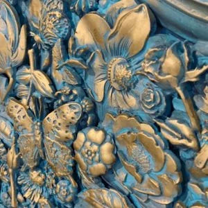 WINTER BLOOMS - REDESIGN DECOR MOULD - 1 PC, 5″X8″X8MM
