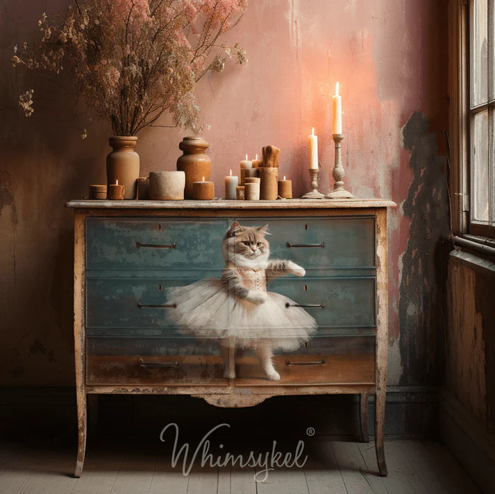 WHISKERINA DECOUPAGE TISSUE PAPER - 20" X 30"