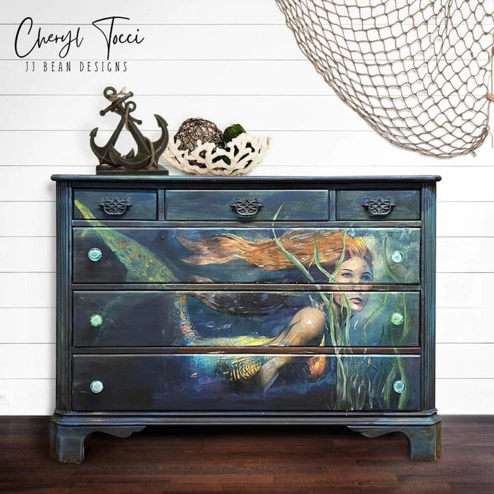 ARISTA: MYSTICAL MERMAID DECOUPAGE TISSUE PAPER 29" BY 21"