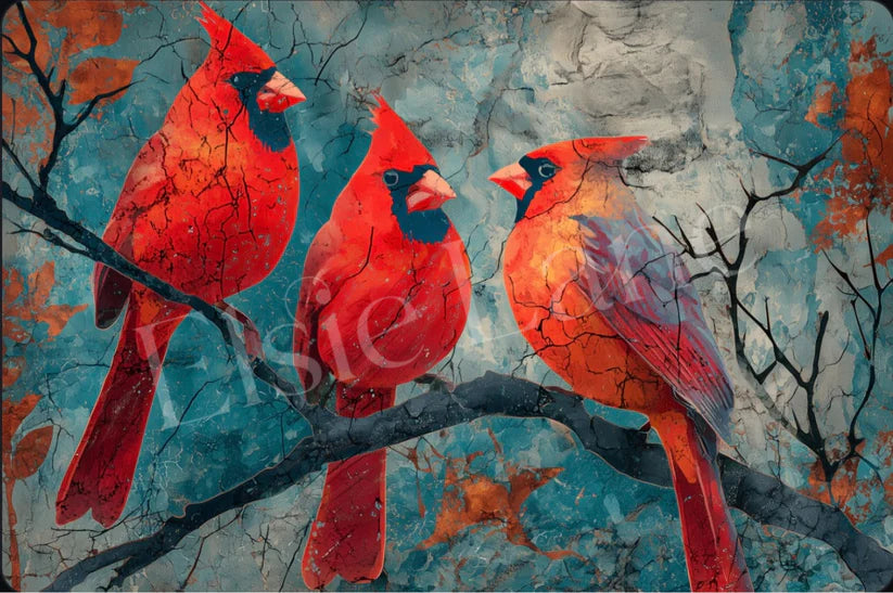 CARDINAL RULE - ELSIE LANE DECOUPAGE TISSUE PAPER - 29"BY 21"