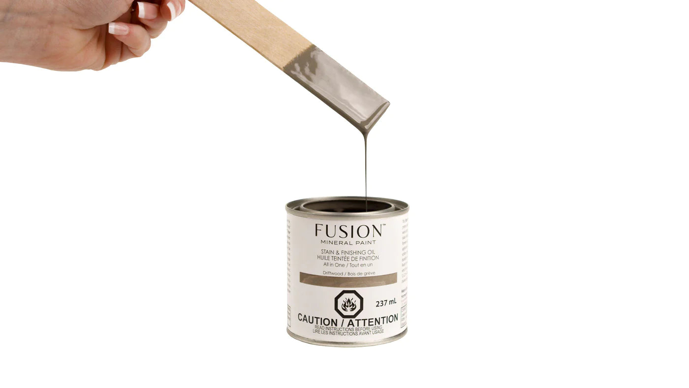 STAIN & FINISHING OIL - (SFO - All in One) - DRIFTWOOD - FUSION MINERAL