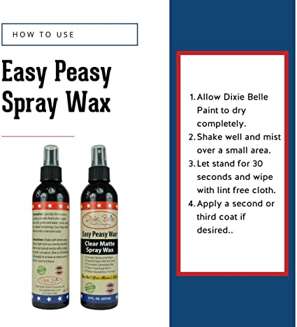 EASY PEASY WAX - DIXIE BELLE  - SPRAY WAX