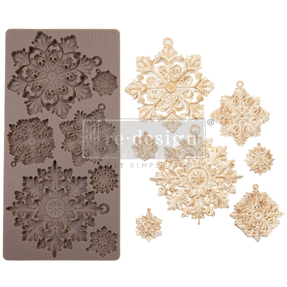 FROST SPARK - REDESIGN DECOR MOULDS - 1 PC, 5" X 10" X 8MM
