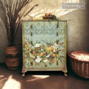 HARVEST HUES - REDESIGN DECOR TRANSFER - TOTAL SHEET SIZE 24" X 35" , CUT INTO 2 SHEETS