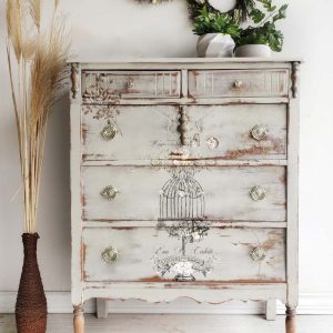 LA VOLIERE - REDESIGN DECOR TRANSFER - TOTAL SEET SIZE 24" X 35"