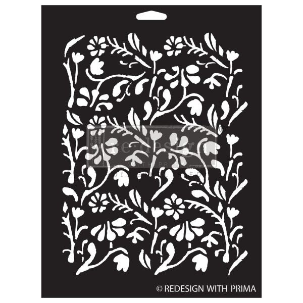 LITTLE MEADOW – 1 PC, SHEET SIZE 9″X12″ - DECOR STENCILS®