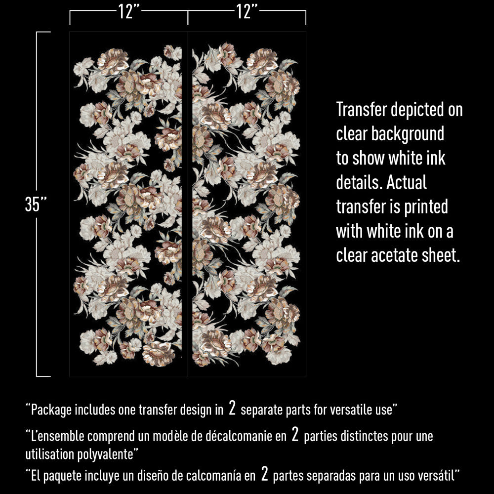 NATURAL SPLENDOR - REDESIGN DECOR TRANSFERS - TOTAL SHEET SIZE 24" X 35"