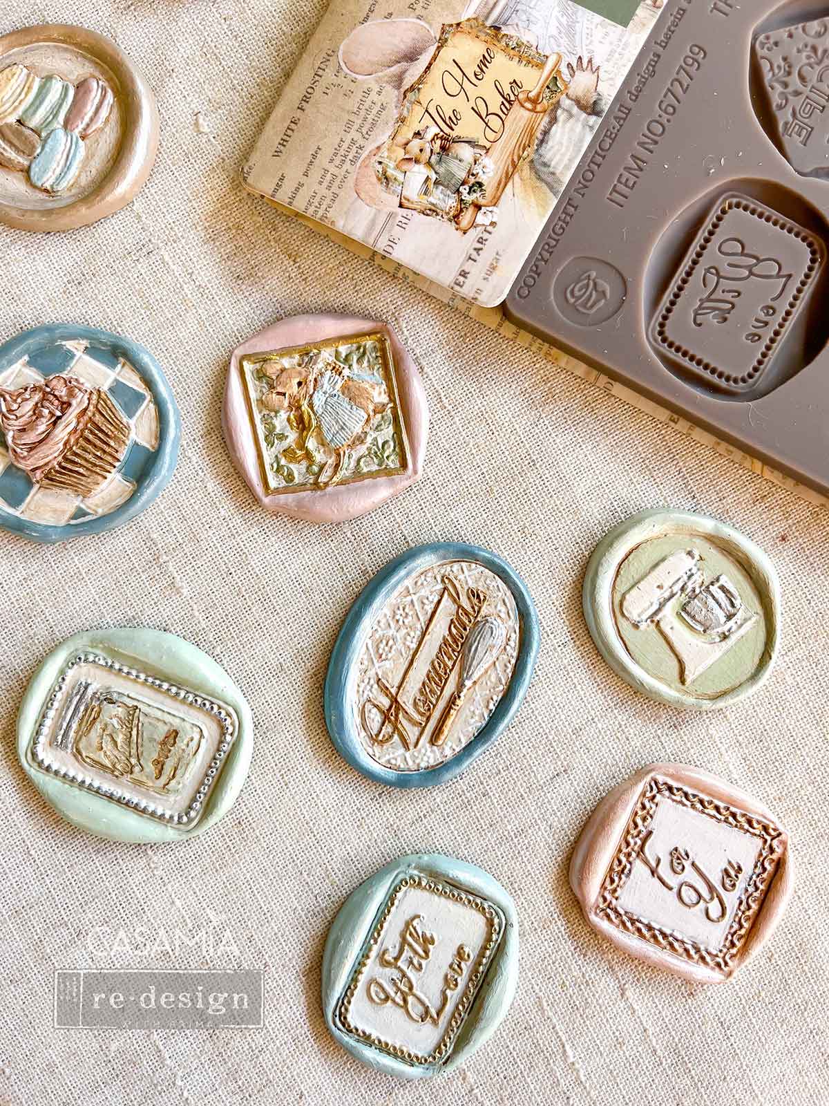 SWEET SEAL - THE HOME BAKER COLLECTION MOULD - 1 PC, 5" BY 8" X 8MM