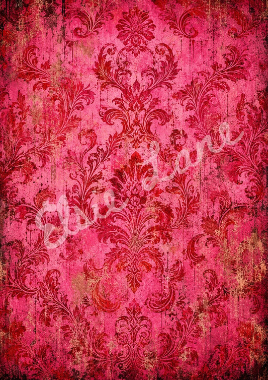 VICTORIAN BALLROOM - ELSIE LANE DECOUPAGE PAPER - 21" BY 29"