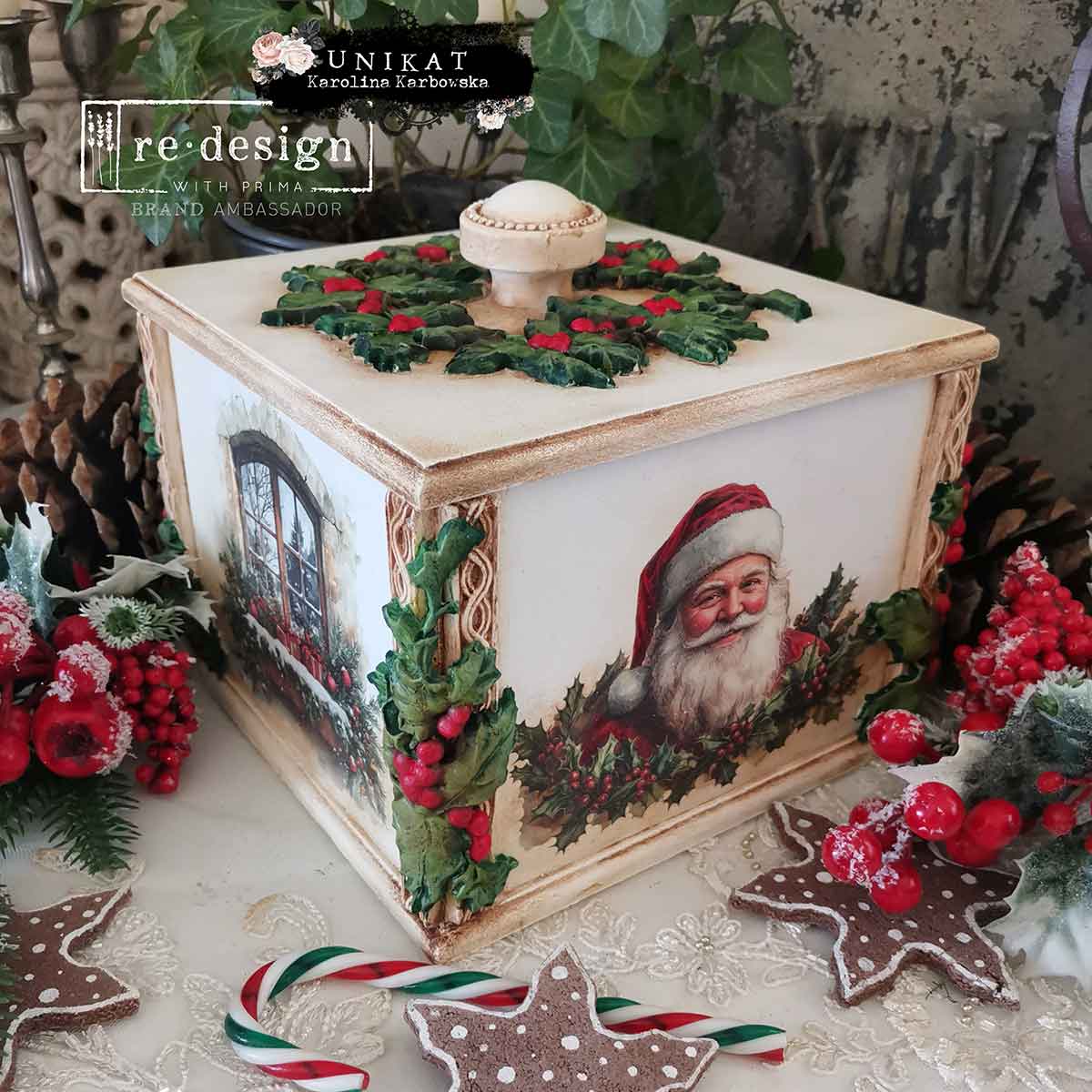 YULETIDE NOSTALGIA - Middy Transfers® – 3 sheets + 1 bonus sheet, 8.5″x11″