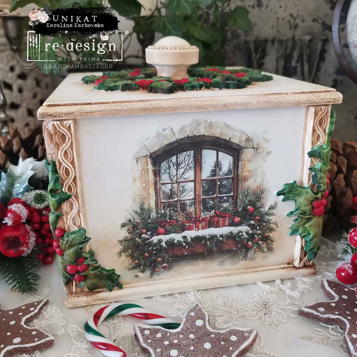 YULETIDE NOSTALGIA - Middy Transfers® – 3 sheets + 1 bonus sheet, 8.5″x11″