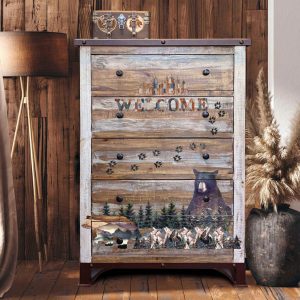 CABIN GETAWAY – TOTAL SHEET SIZE 24″X35″, CUT INTO 2 SHEETS - DECOR TRANSFERS® 24×35