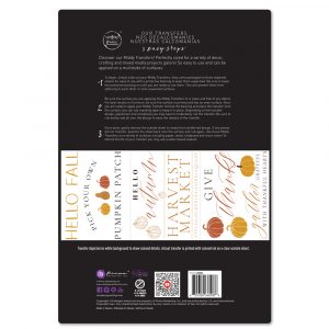FALL FESTIVE – 3 SHEETS, 8.5″X11″ - DECOR TRANSFERS® 8.5×11