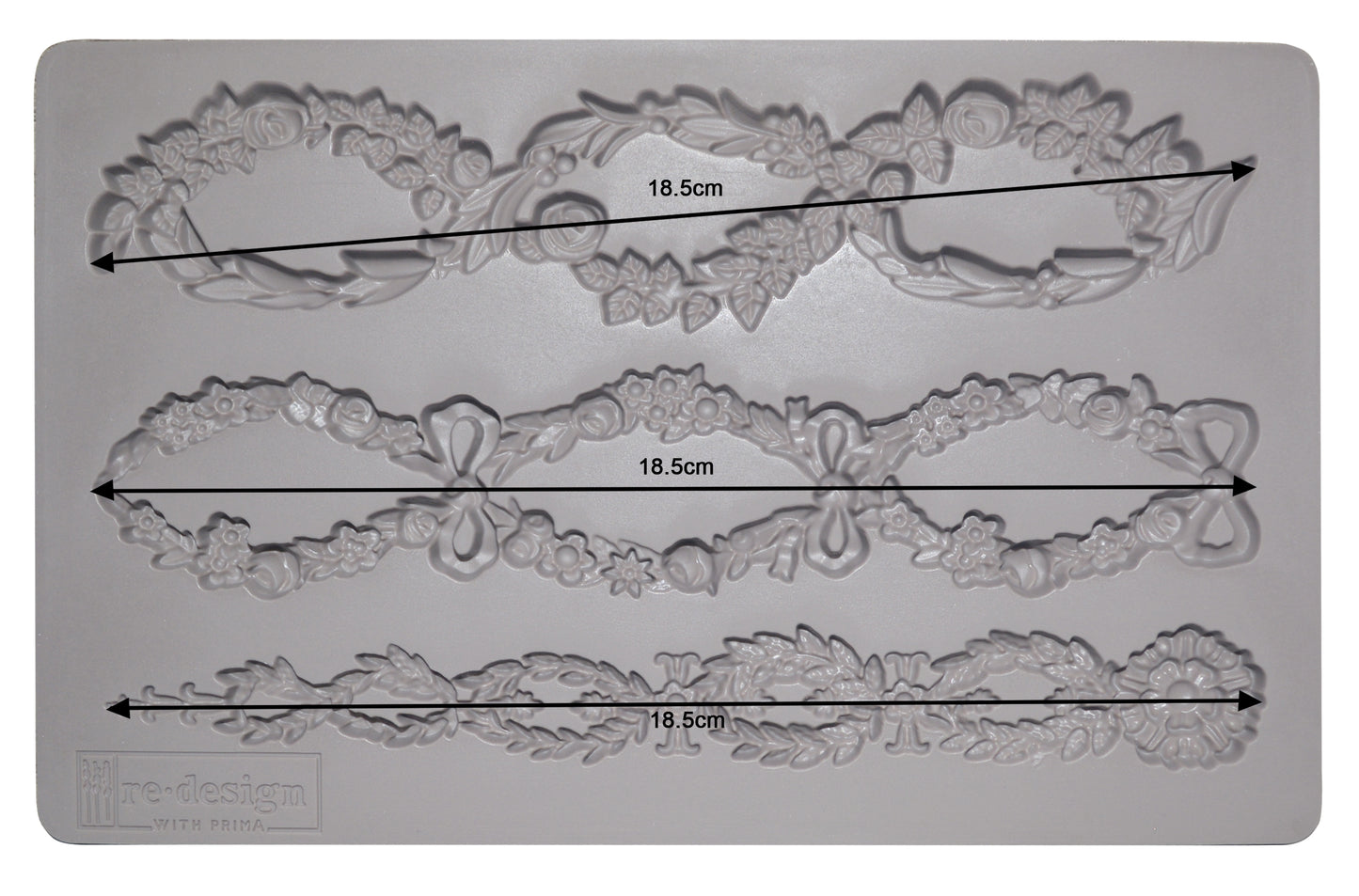 FLORAL CHAIN 5″X 8″ 8 MM THICKNESS - REDESIGN DÉCOR MOULDS®