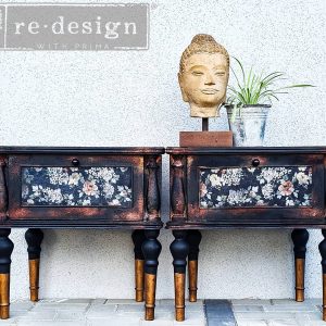 MIDNIGHT AMBER  - REDESIGN DECOUPAGE DÉCOR TISSUE PAPER